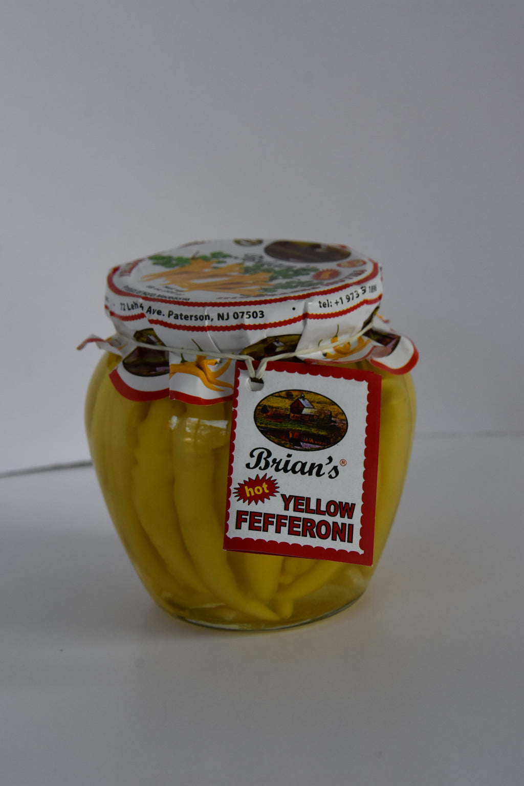 Brian’s® Hot Yellow Fefferoni Peppers
