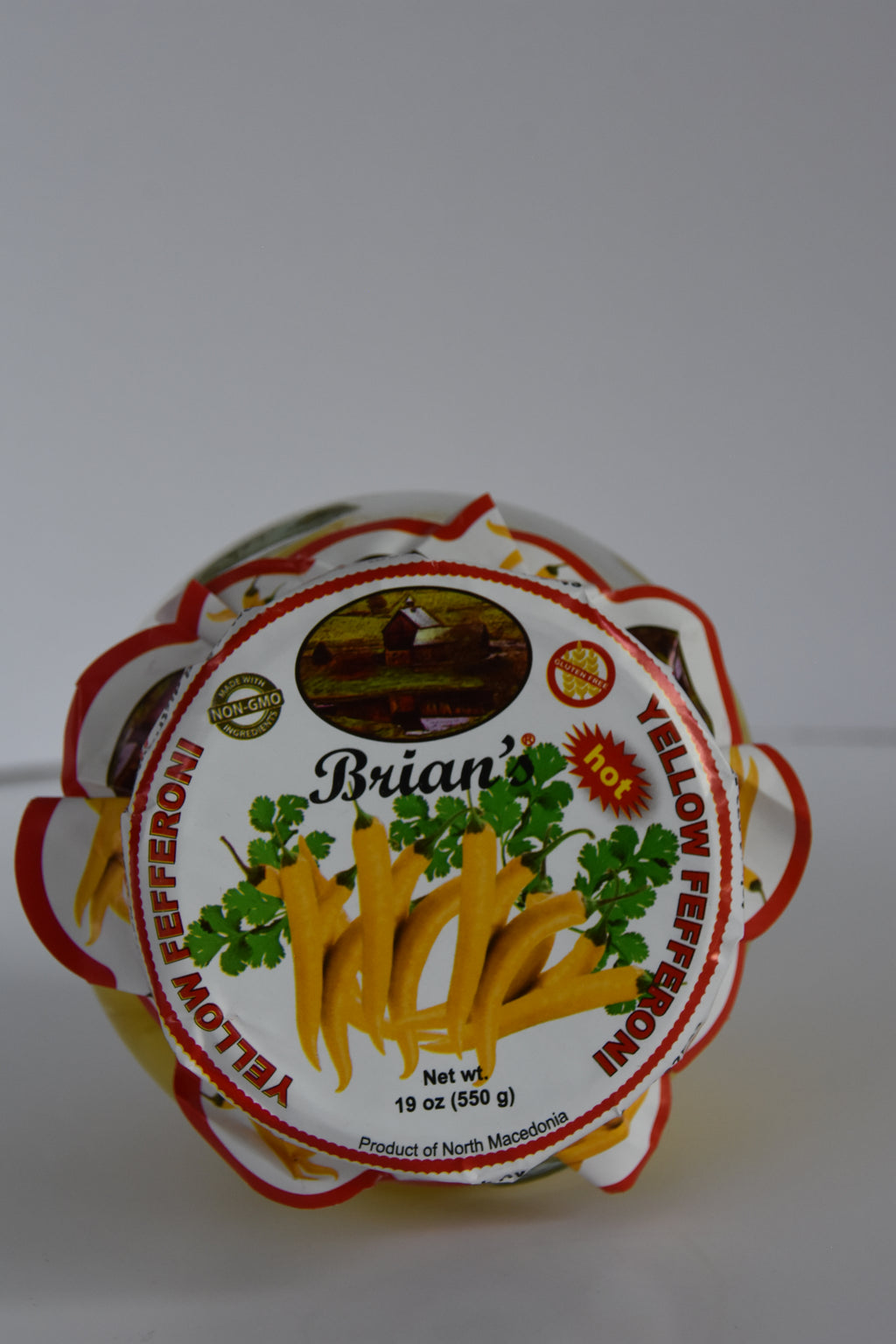 Brian’s® Hot Yellow Fefferoni Peppers