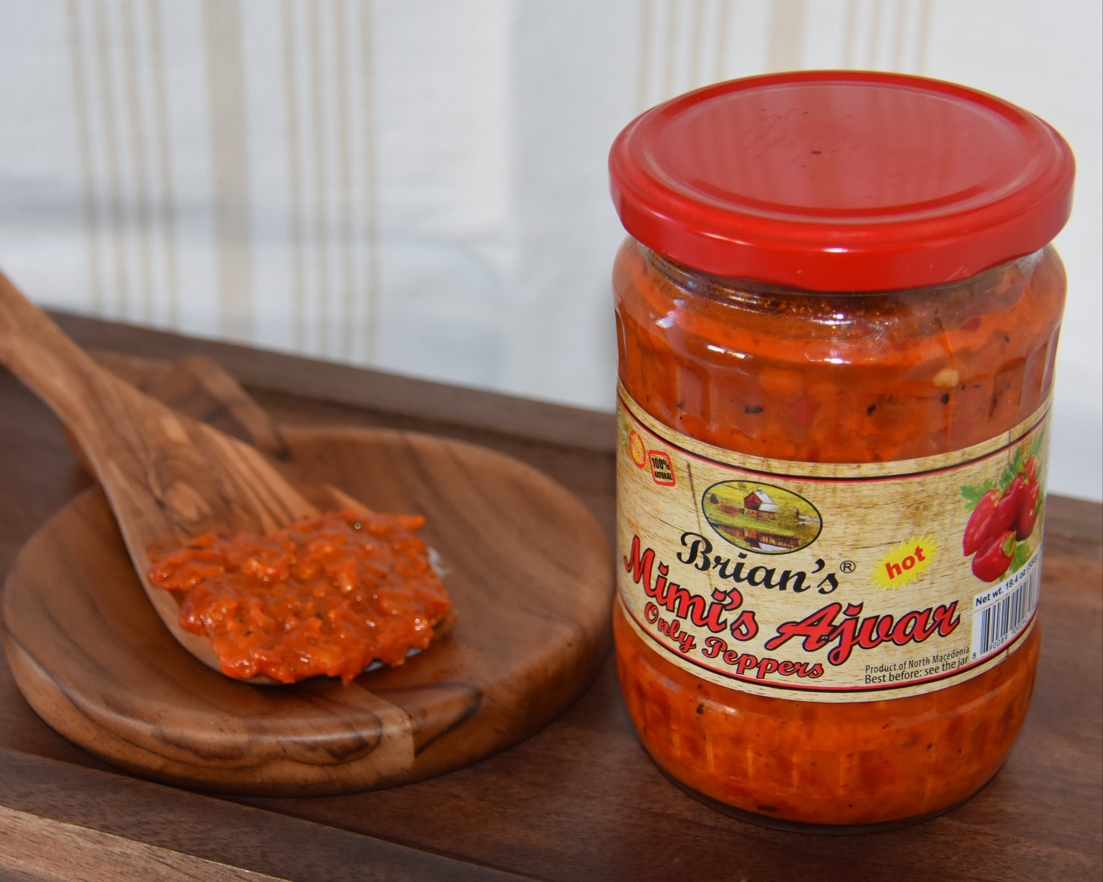 Brian’s® Mimi's Hot Ajvar (Only Peppers)
