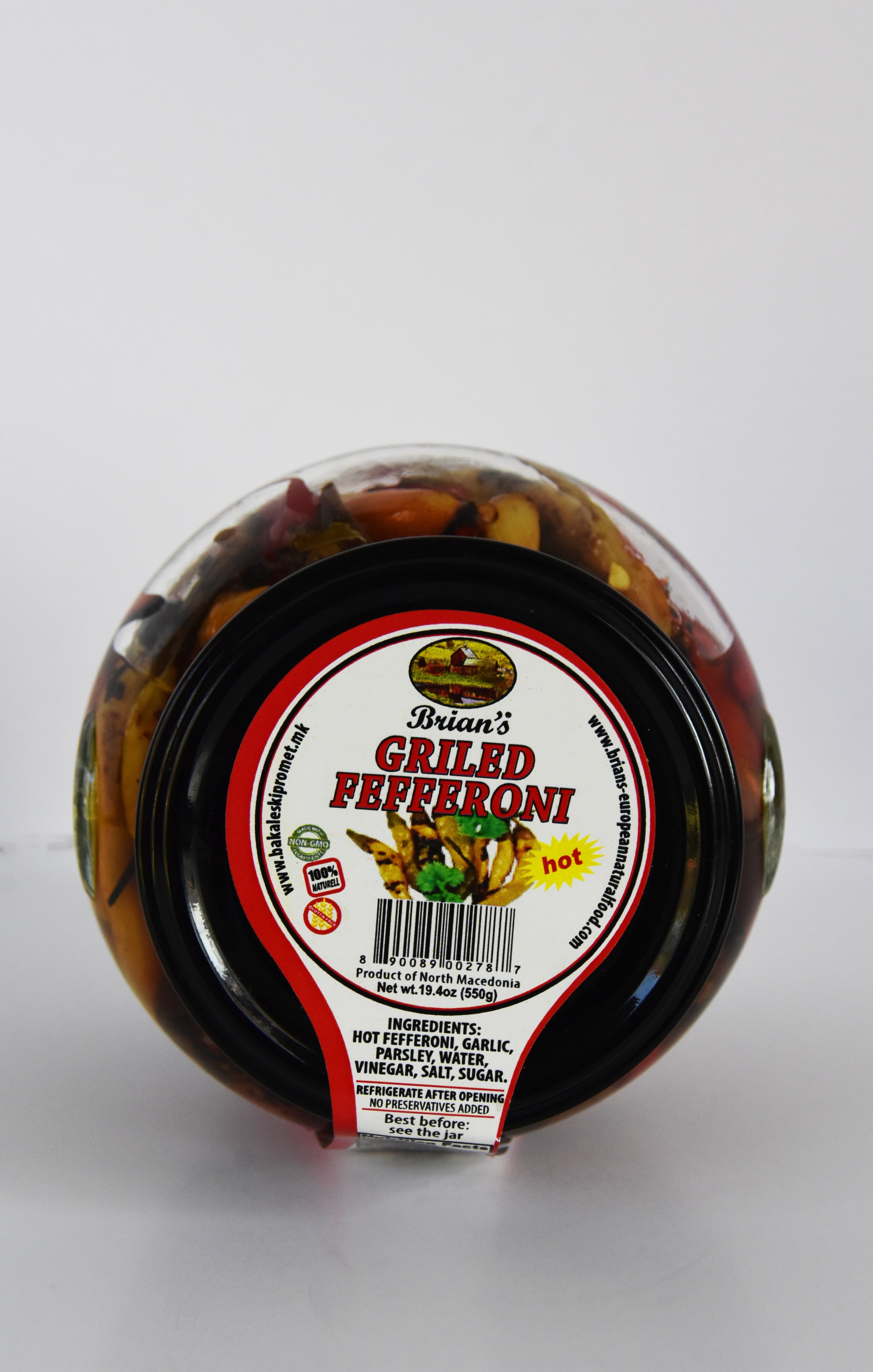 Brian’s® Hot Grilled Fefferoni