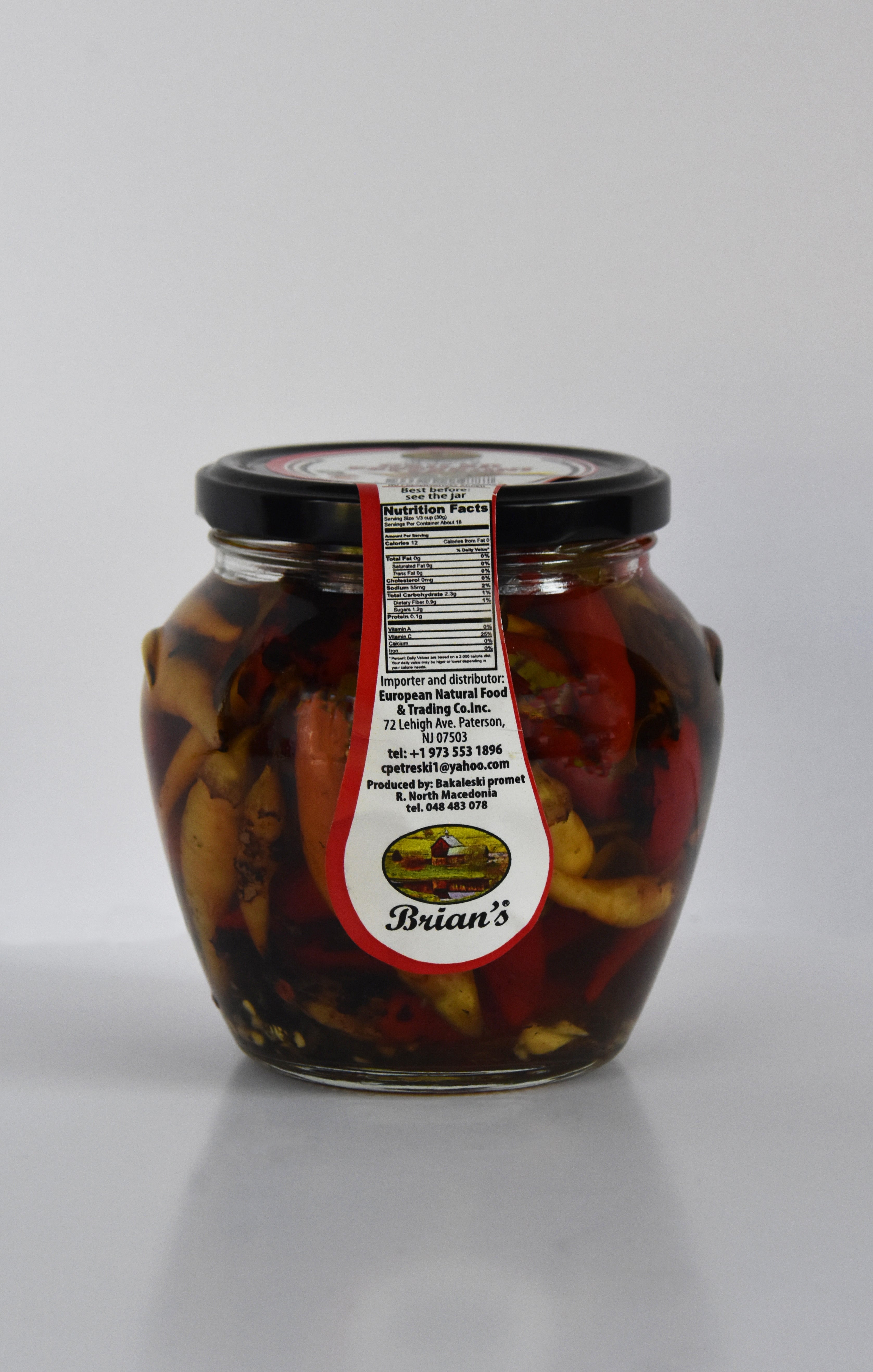 Brian’s® Hot Grilled Fefferoni