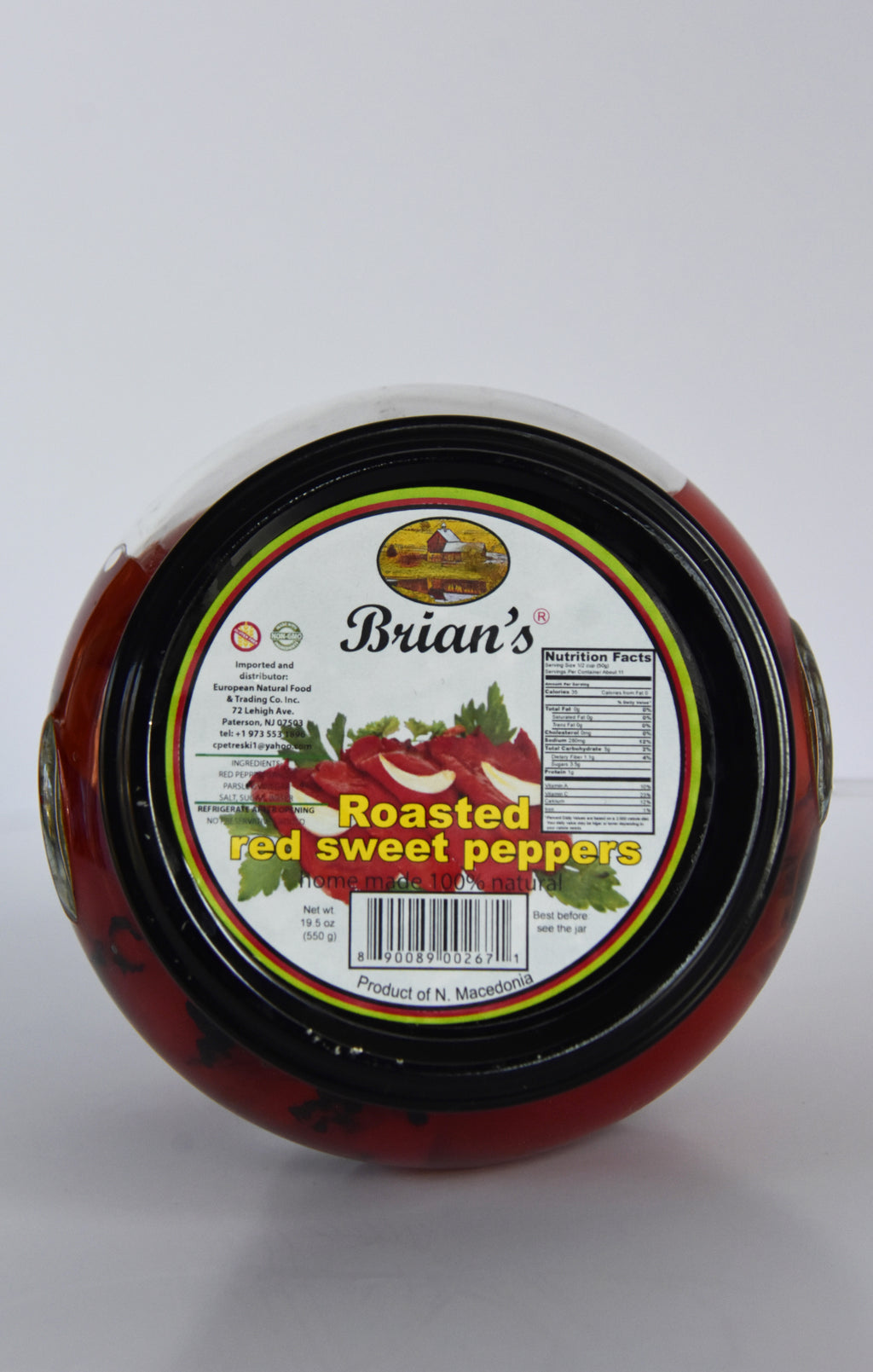 Brian’s® Roasted Red Sweet Peppers