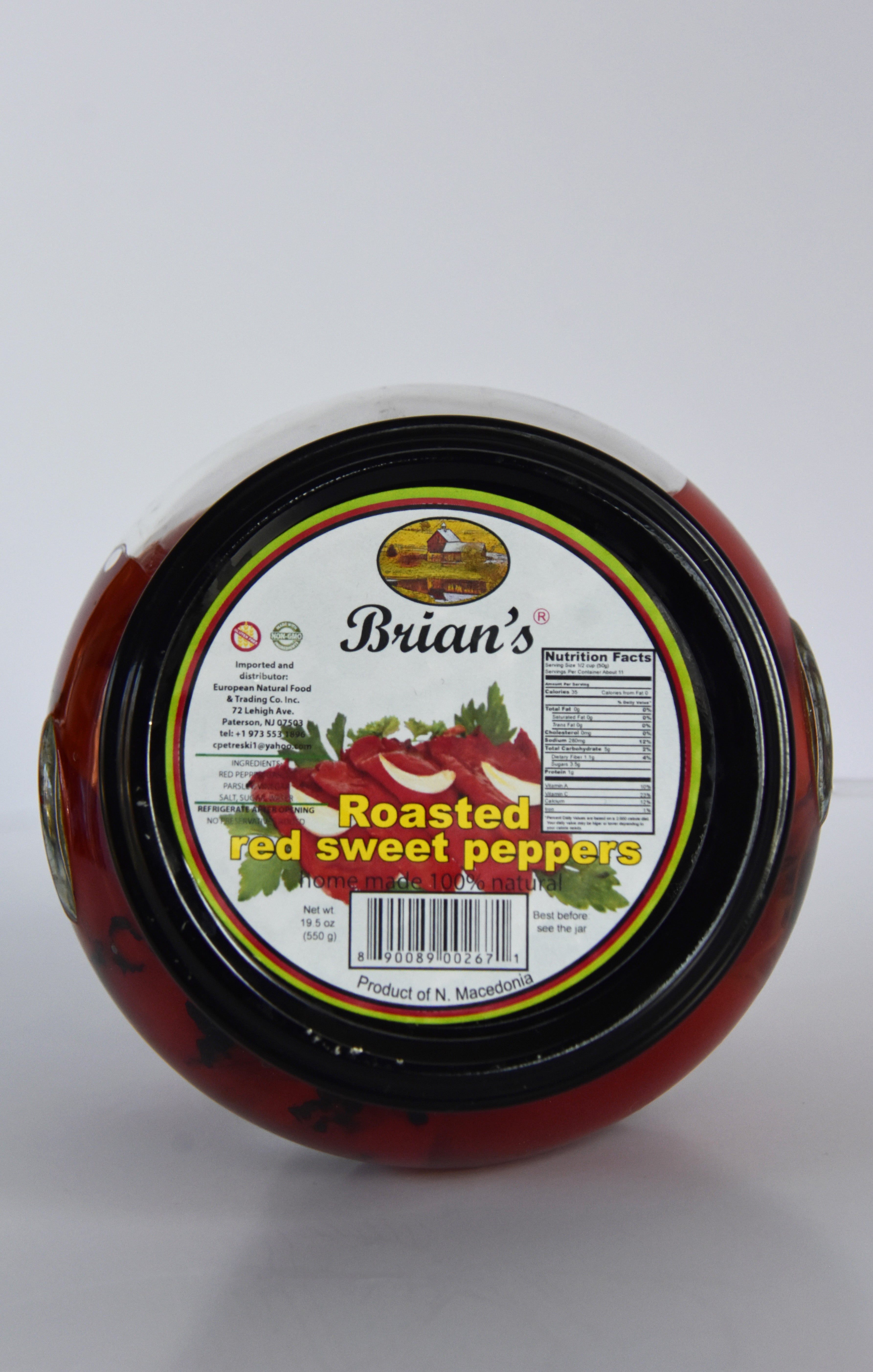 Brian’s® Roasted Red Sweet Peppers